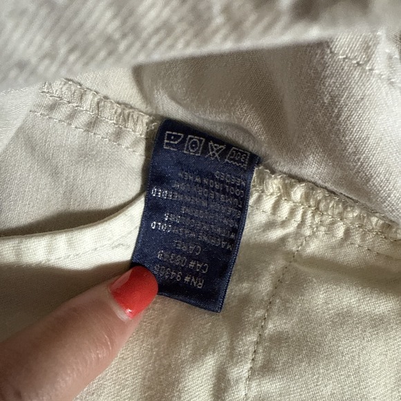 Polo Ralph Lauren Mini Skirt Womens 6 Khaki - Picture 9 of 11